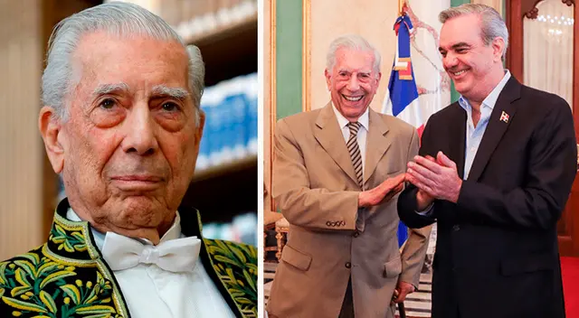 Mario Vargas Llosa feliz por nueva nacionalidad. Mario Vargas Llosa feliz por nueva nacionalidad.