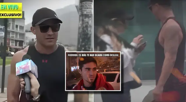 Rodrigo Cuba finalmente respondió ante los comentarios de Daniel León