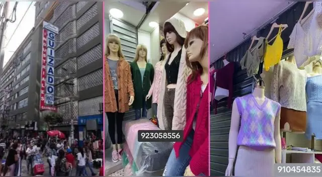 La joven encontró una tienda de chompas de hilo a precio de mayorista en Gamarra. La joven encontró una tienda de chompas de hilo a precio de mayorista en Gamarra.