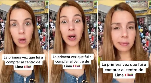 “La primera vez que fui a comprar al Centro de Lima”, colocó en el título del peculiar video viral más de 9 mil ‘Me gusta’, cientos de comentarios y compartidos.