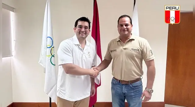 Presidente del COP junto al alcalde de Chorrillos. Presidente del COP junto al alcalde de Chorrillos.