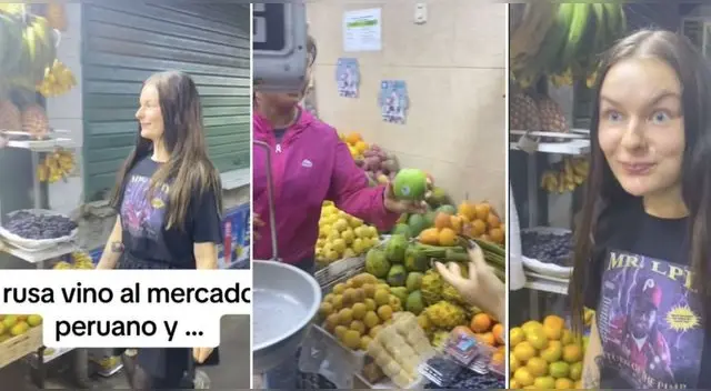 La respuesta de la peruana dejó sorprendida a la extranjera.