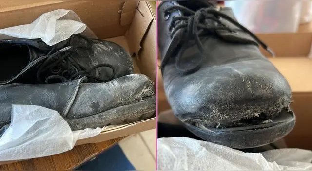 Una profesora tuvo un noble gesto con un alumno que tenía los zapatos rotos y es viral en Facebook. Una profesora tuvo un noble gesto con un alumno que tenía los zapatos rotos y es viral en Facebook.