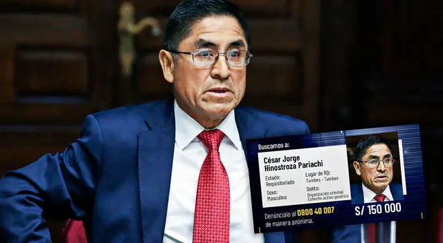 César Hinostroza Pariachi fugó a España en 2018. César Hinostroza Pariachi fugó a España en 2018.