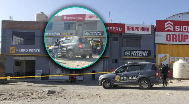 Dos personas casi pierden la vida durante robo a ferretería en Socabaya, Arequipa. Dos personas casi pierden la vida durante robo a ferretería en Socabaya, Arequipa.