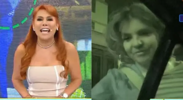 Magaly Medina capta a Johanna San Miguel en juergaza.