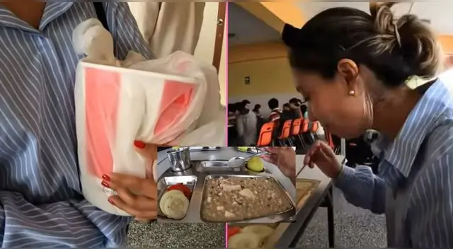 Increíble experiencia: Joven peruana almuerza por primera vez en comedor de la UNMSM y queda en 'shock' con la abundante comida.