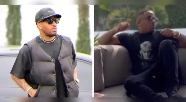 Jefferson Farfán goza de su sábado. Jefferson Farfán goza de su sábado.