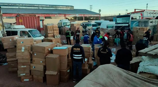 Incautación de cigarros bamba. Incautación de cigarros bamba.