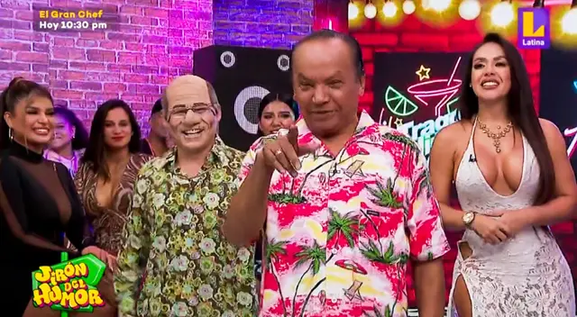 Melcochita vuelve a aparecer en "Jirón del humor". Melcochita vuelve a aparecer en "Jirón del humor".