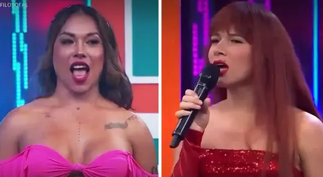 La Uchulú trolea a Dayanita.