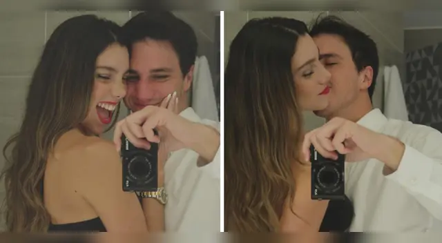 Mafer Neyra feliz con sus dos años de relación.