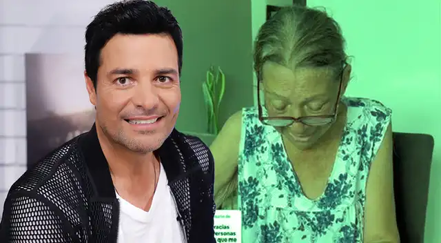Chayanne le cumple pedido a adulta mayor que sufre de cáncer al colon.