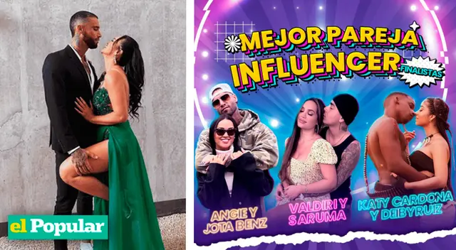 Angie Arizaga y Jota Benz llegaron a la final de la Mejor Pareja Influencer 2023 Angie Arizaga y Jota Benz llegaron a la final de la Mejor Pareja Influencer 2023