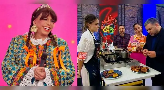 Celebra su gran momento en la televisión.