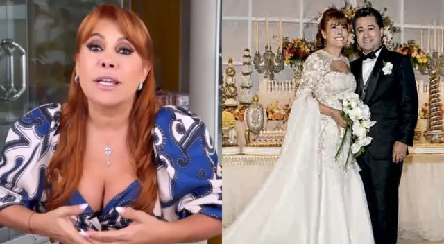 Magaly Medina y Alfredo Zambrano se casaron en el 2016.