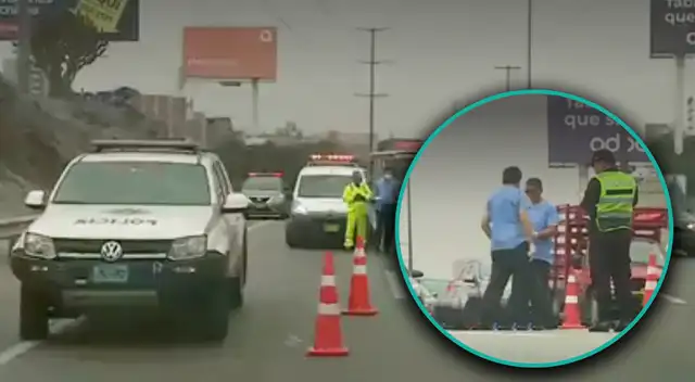 Hombre muere atropellado por un auto en Surco.