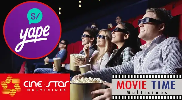 Disfruta de un momento en familia con la promoción de Yape en CineStar y Movie Time.