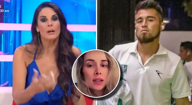 En América Espectáculos, Rebeca Escribens no pudo dejar de reaccionar ante los comentarios que Ale Venturo realizó sobre Rodrigo Cuba
