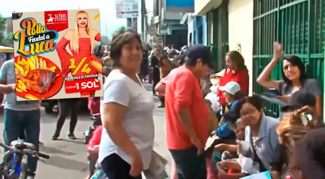 Hoy El Señor Feudal de SMP ofrece 1/4 de pollo a 1 sol.