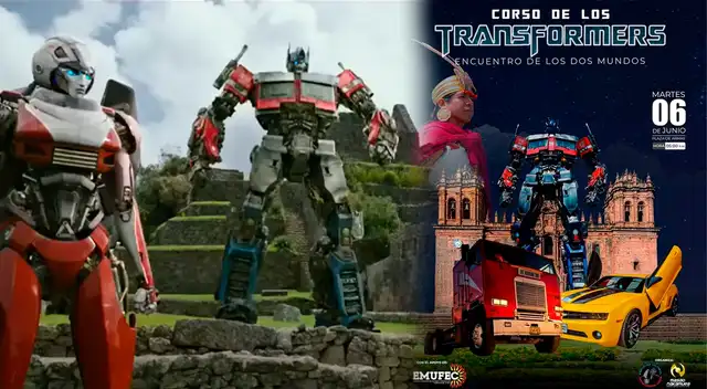Perú fue escenario de la última película de "Transformers".