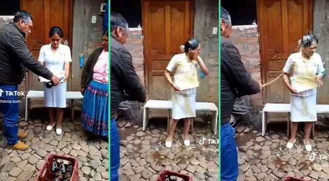 La celebración fue viral en TikTok.