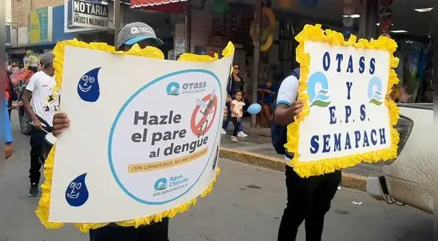 Otass promueve  medidas que contribuyan a evitar la propagación del dengue.