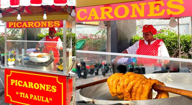 Paula Lezama Pérez más conocida como la "Tía Paula" lleva preparando picarones más de 50 años. Paula Lezama Pérez más conocida como la "Tía Paula" lleva preparando picarones más de 50 años.