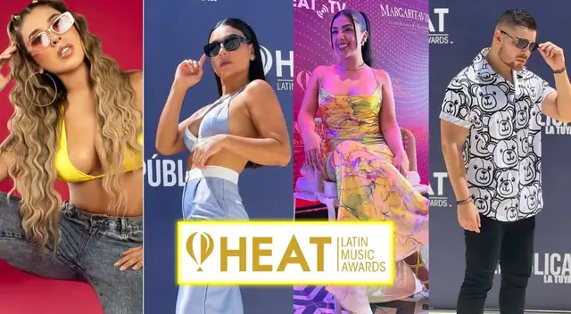 Descubre a los peruanos nominados en los Premios Heat y vota por tu artista favorito.