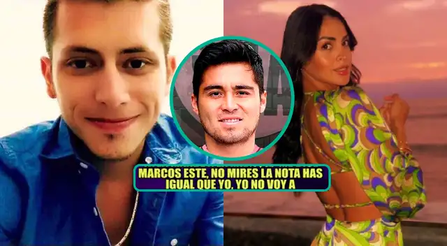Marcos Mühlbauer rompe su silencio y cuenta particular pedido que le hizo Gianella Rázuri.