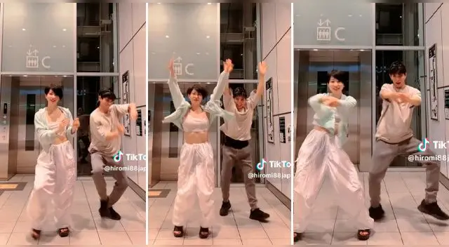 La coreografía ha causado gran furor en las redes.