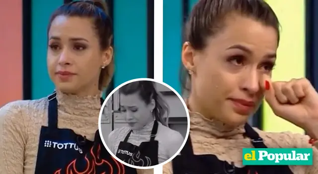 Milett Figueroa lloró al recordar a su mascota muerta en medio de reto de cocina