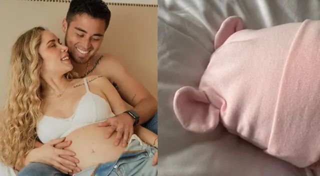 Ale Venturo y Rodrigo Cuba comparten momentos con su bebé.