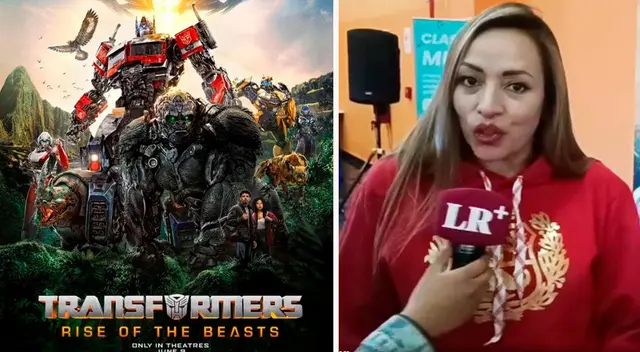 Transformers: El despertar de las Bestias emociona a peruanos. Transformers: El despertar de las Bestias emociona a peruanos.