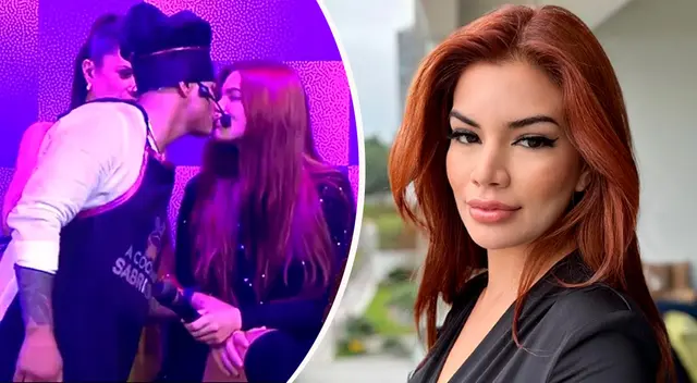 Jonathan Maicelo grita su amor por Samantha Batallanos.