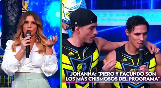 Johanna San Miguel echa EN VIVO a Facundo González y Piero Arenas: "Son los más chismosos y rajones de EEG"