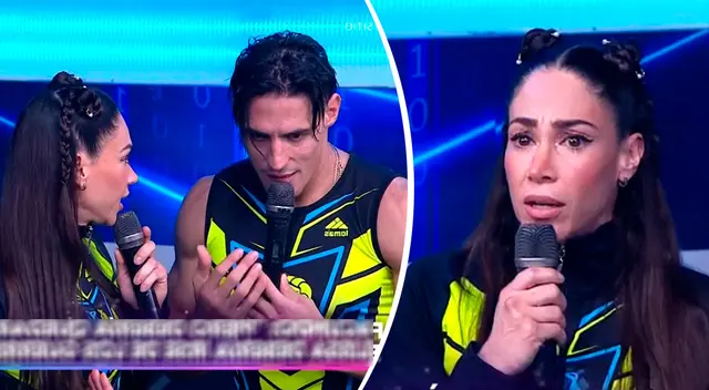 Melissa Loza le pone el parche a Facundo González.