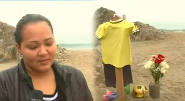 Policía le dijo a la madre que esperara que el mar regresara el cuerpo de su hijo. Policía le dijo a la madre que esperara que el mar regresara el cuerpo de su hijo.