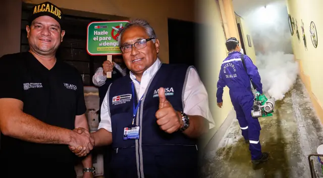 Chorrillos fumiga viviendas para evitar más contagios del dengue.
