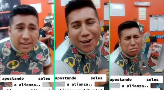 La escena fue viral en TikTok.