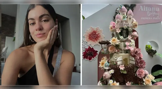 Majo Parodi habla sobre la torta de su hija. Majo Parodi habla sobre la torta de su hija.