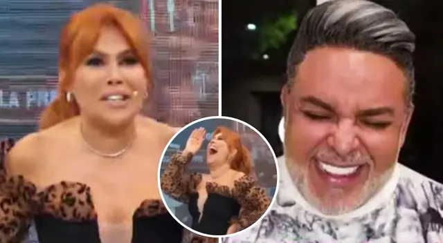 Andrés Hurtado trolea a Magaly Medina.