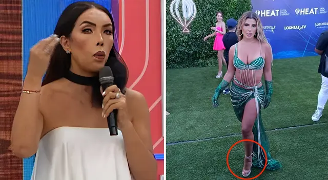 Nicole Akari le dio con palo a Yahaira Plasencia por su look.