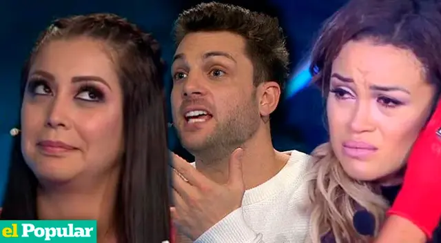 Karla Tarazona y Metiche le recordaron su pasado amoroso a Nicola Porcella con Angie Arizaga.