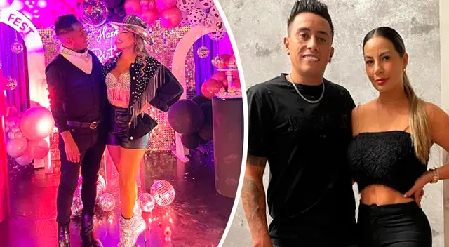 Christian Cueva festejó cumpleaños de Pamela López.