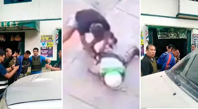 Sujeto fue encontrado en el centro poblado de Cana Edén. Sujeto fue encontrado en el centro poblado de Cana Edén.