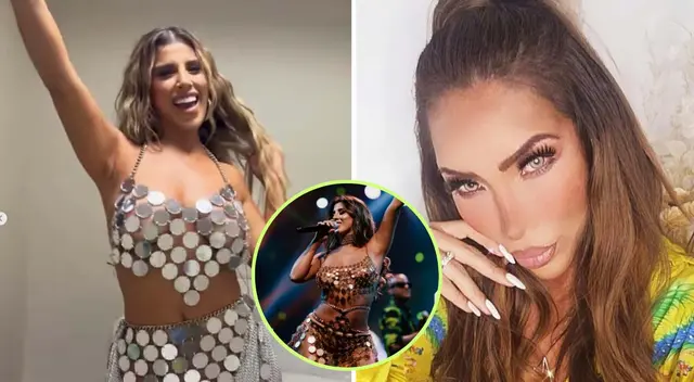 Nicole Akari comentó que vestido que usó Yahaira Plasencia en los Premios Heat 2023 es parecido al del año pasado.