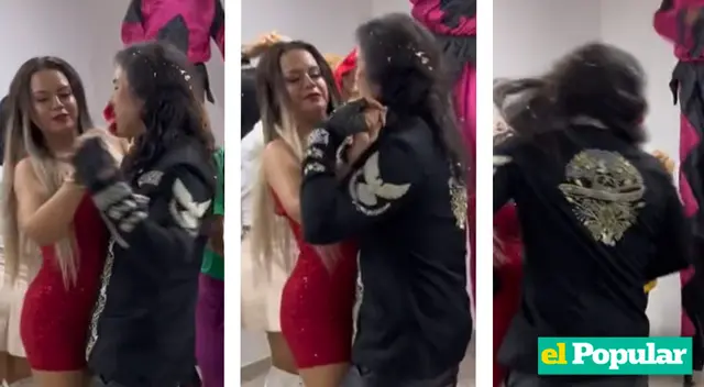 Florcita cuadra y cachetea a Mariachi Chopper, quien habría intentado sobrepasarse con ella