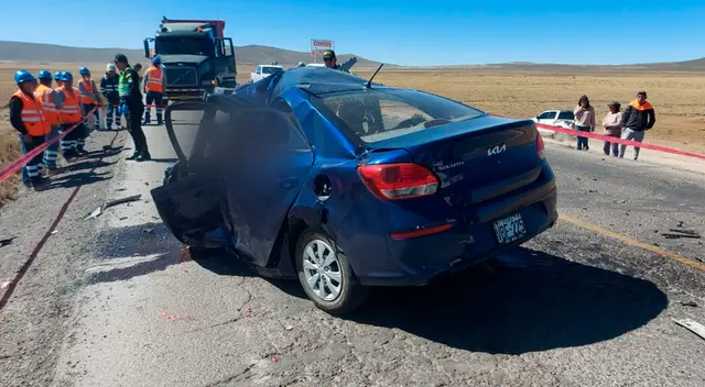 Un nuevo accidente de tránsito llevó las pistas de sangre por una presunta imprudencia. Esta vez en la ruta Puno-Arequipa.