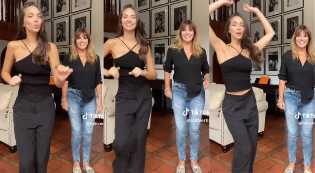 Natalie Vértiz y su madre tienen una estrecha relación.